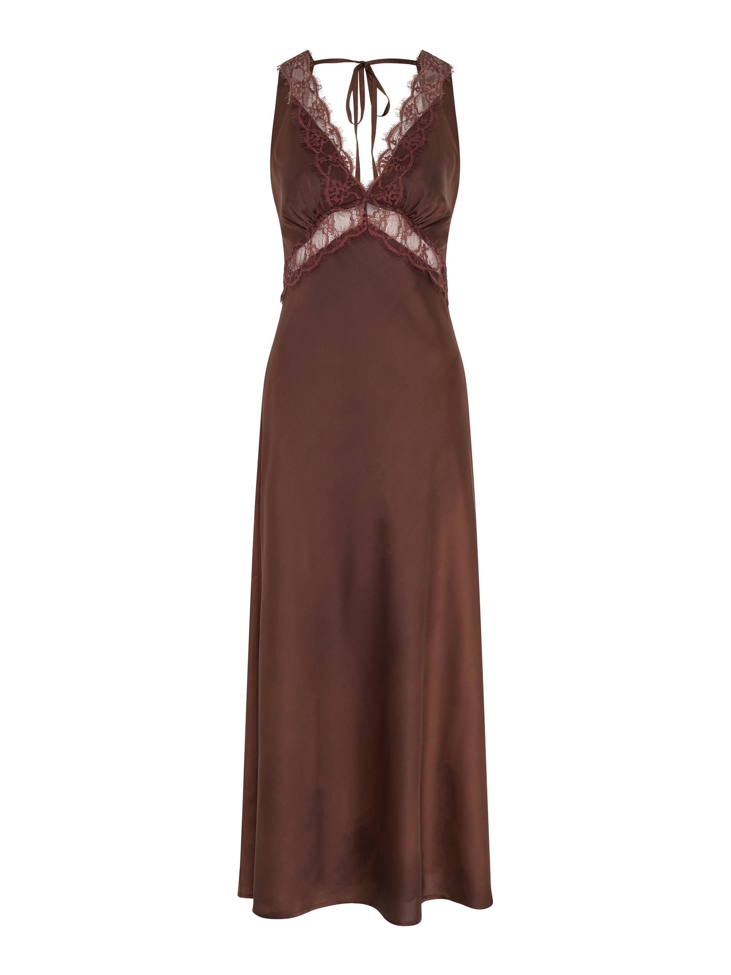 Aurelia Dress in Chocolate