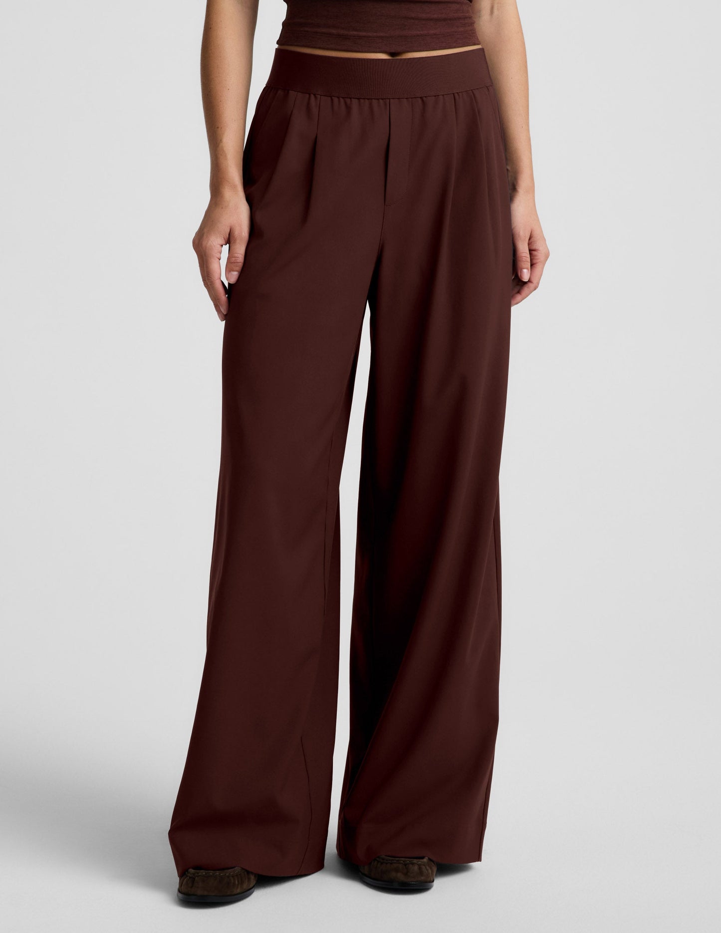 Elasticated Wide Leg Pant 29"