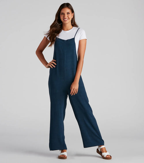 Forget The Drama Sleeveless Jumpsuit