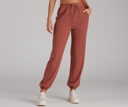 Chill Moment Drawstring Joggers