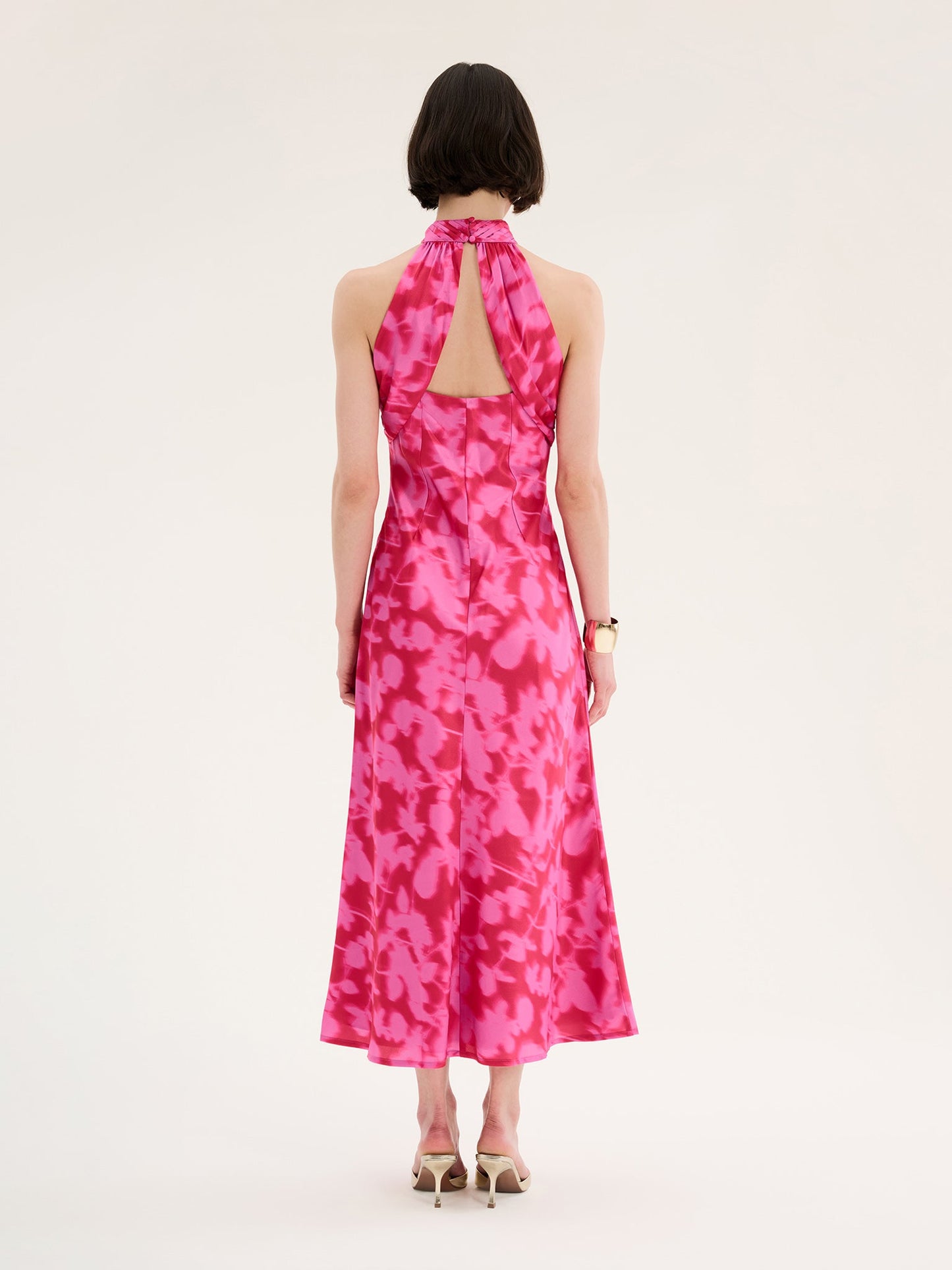 Seychelles Dress in Blurred Floral Print