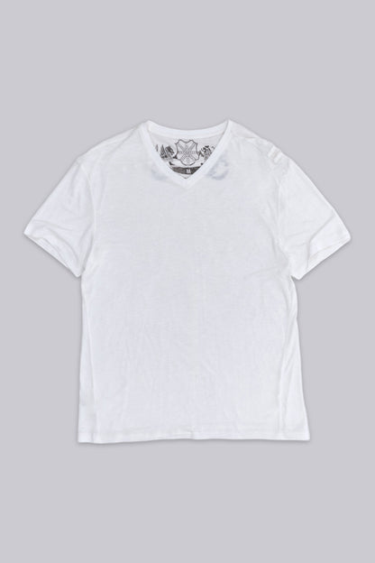 Linen V-Neck T-Shirt