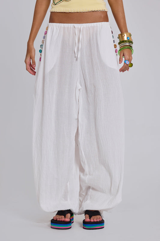 Livara Button Balloon Trousers