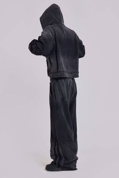Grey Sporty Baggy Monster Joggers