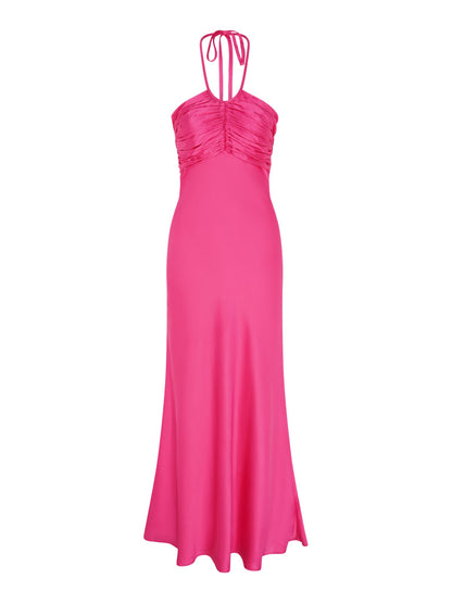 Cecilia Dress in Cerise
