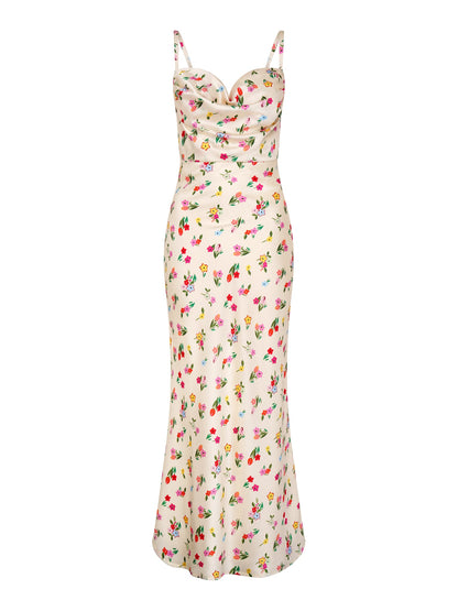 Belle Dress  in Yellow Floral