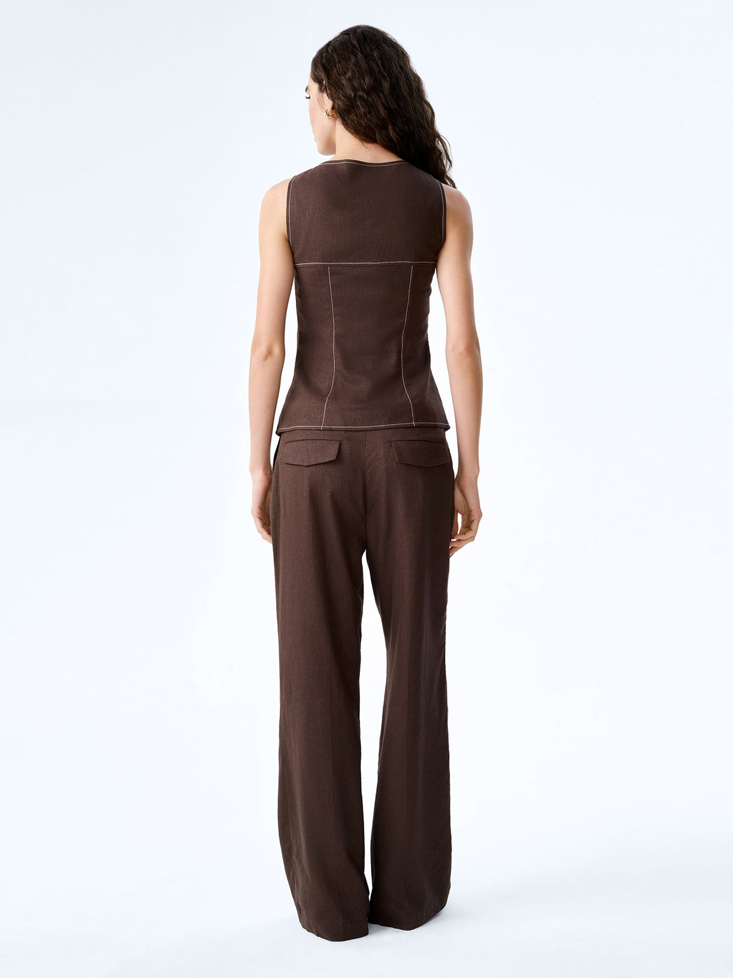 Austen Top in Chocolate