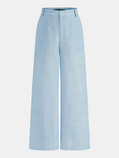 Ring Detail Tie-Waist Top & Pants Set