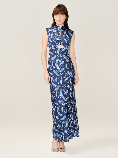 Candice Dress in Navy