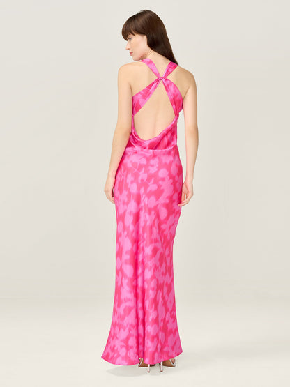 Jai Dress in Magenta