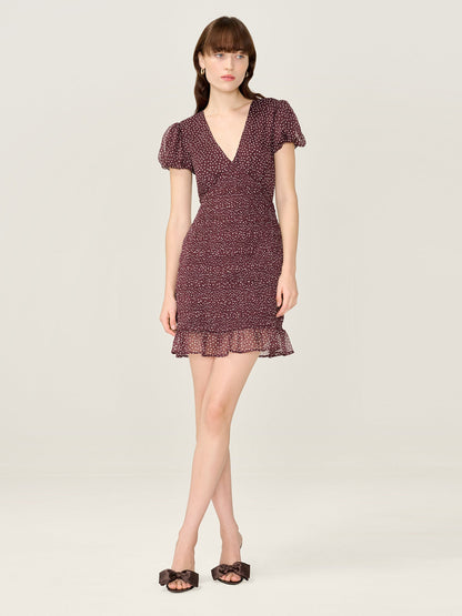 Kristen Dress in Chocolate