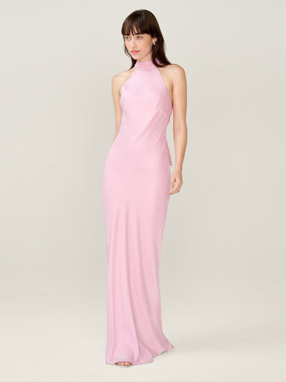Milos Dress in Vintage Pink