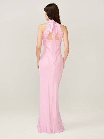 Milos Dress in Vintage Pink
