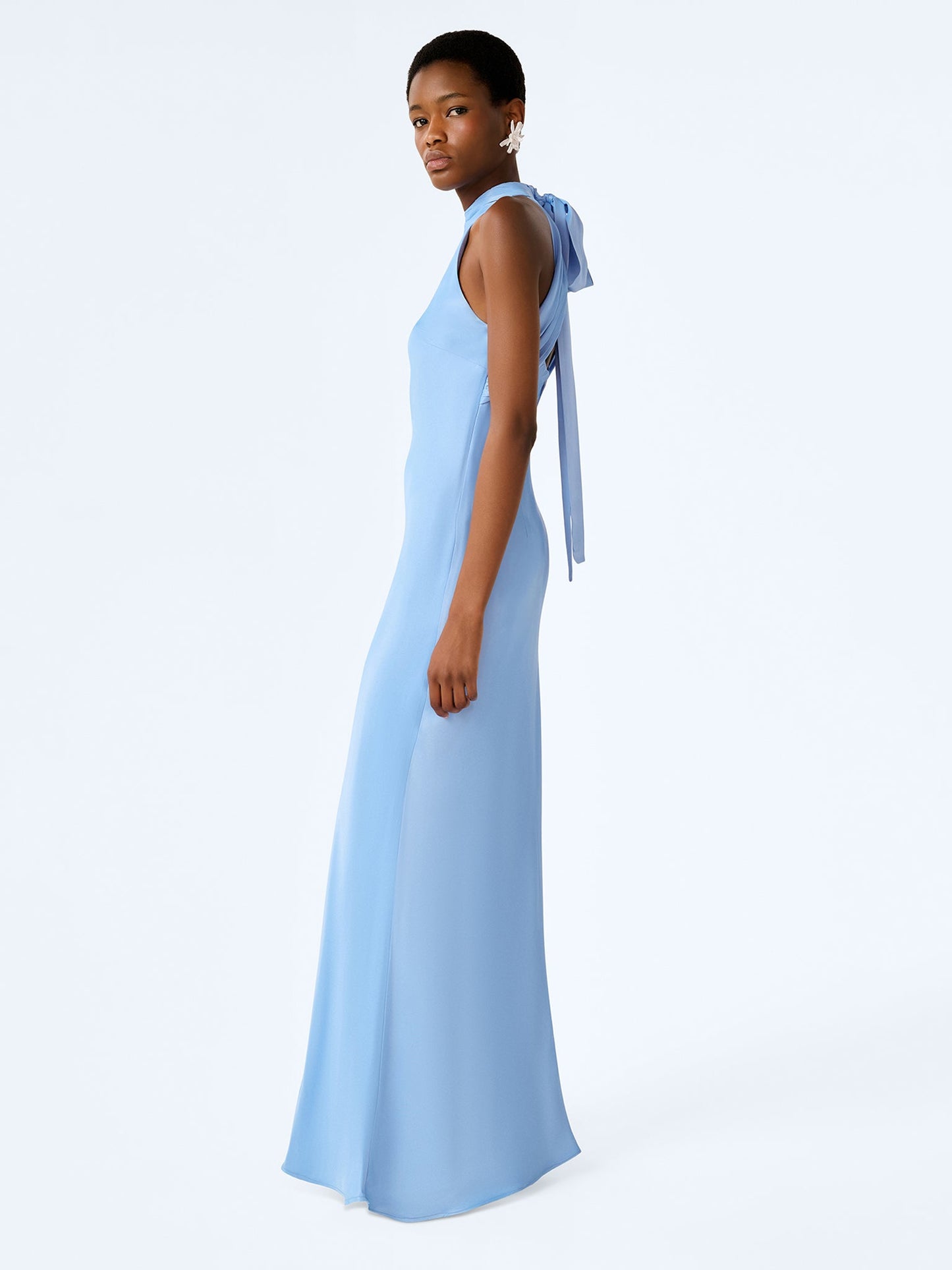 Milos Dress in Vista Blue