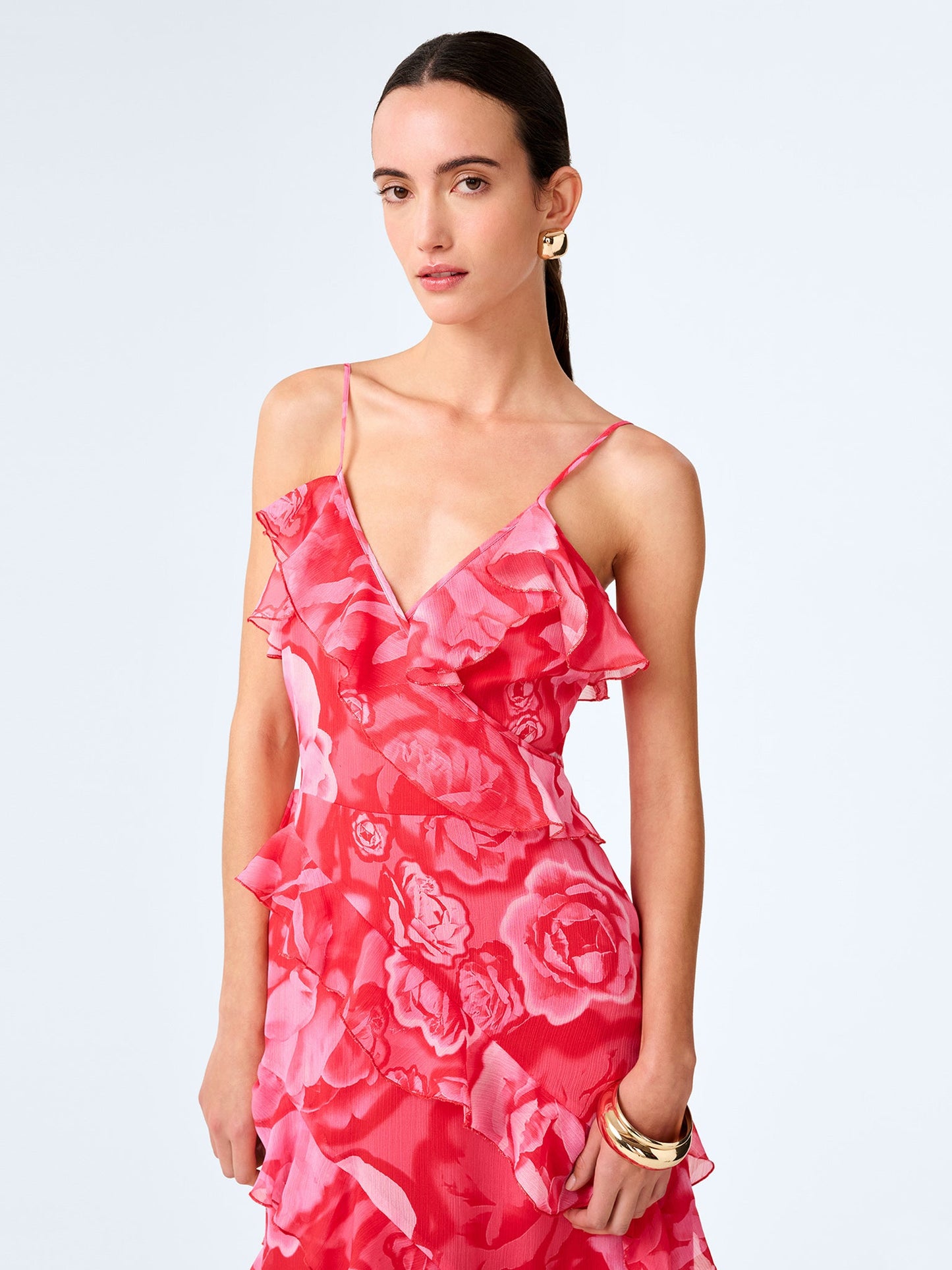 Missy Dress in Photographic Floral