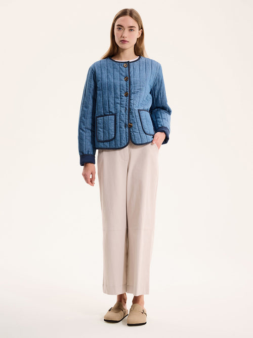 Piper Jacket in Blue