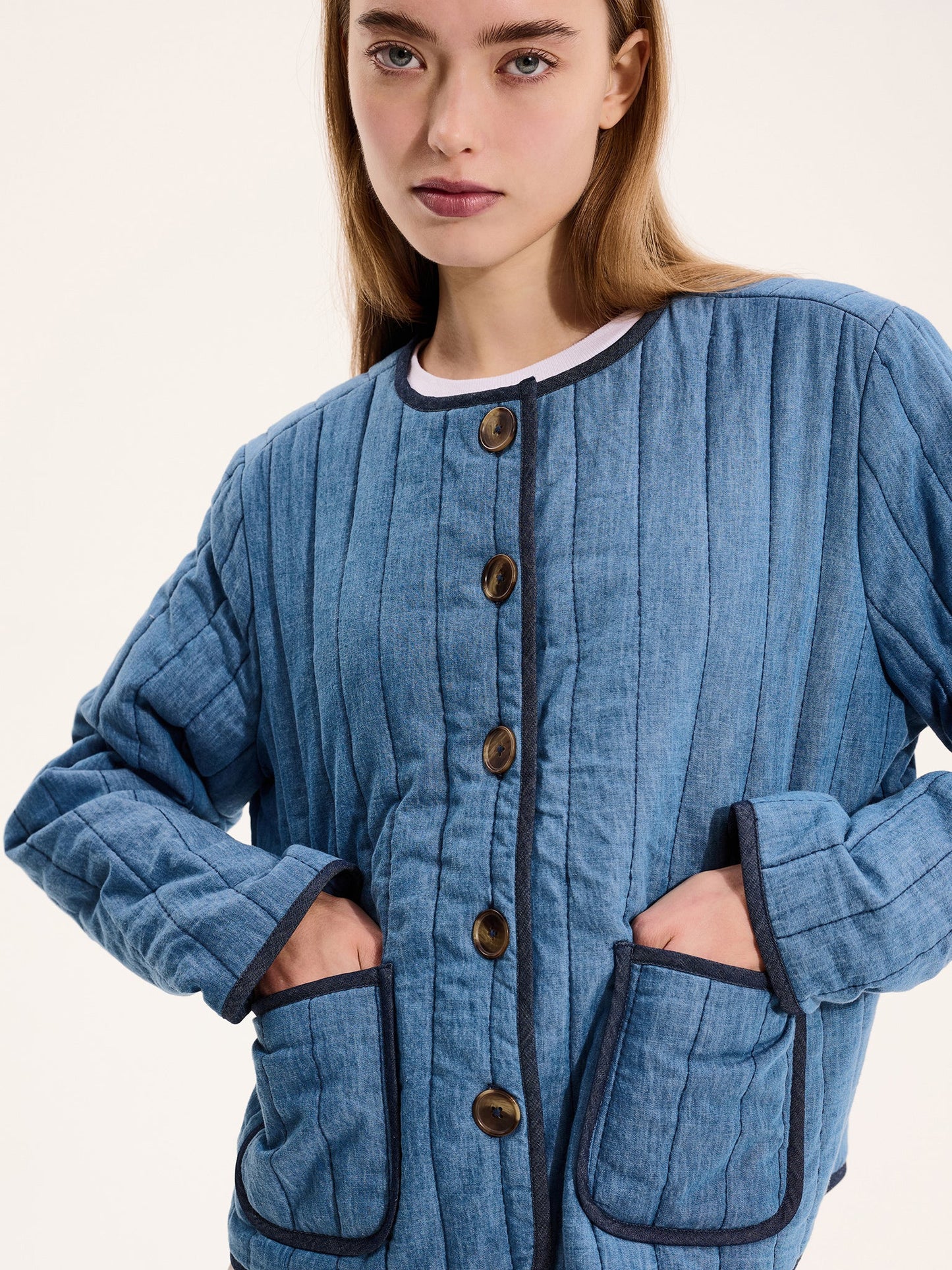Piper Jacket in Blue