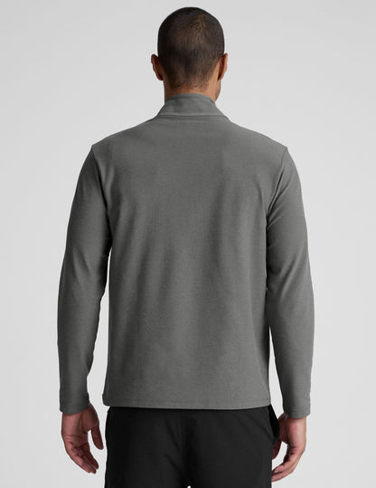 Spacedye™ Terrain Men's Quarter Zip Pullover