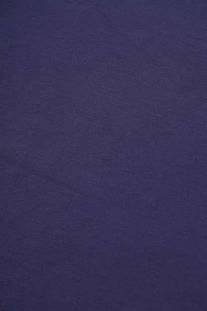 May Navy Blue V-Neck Swing Dress
