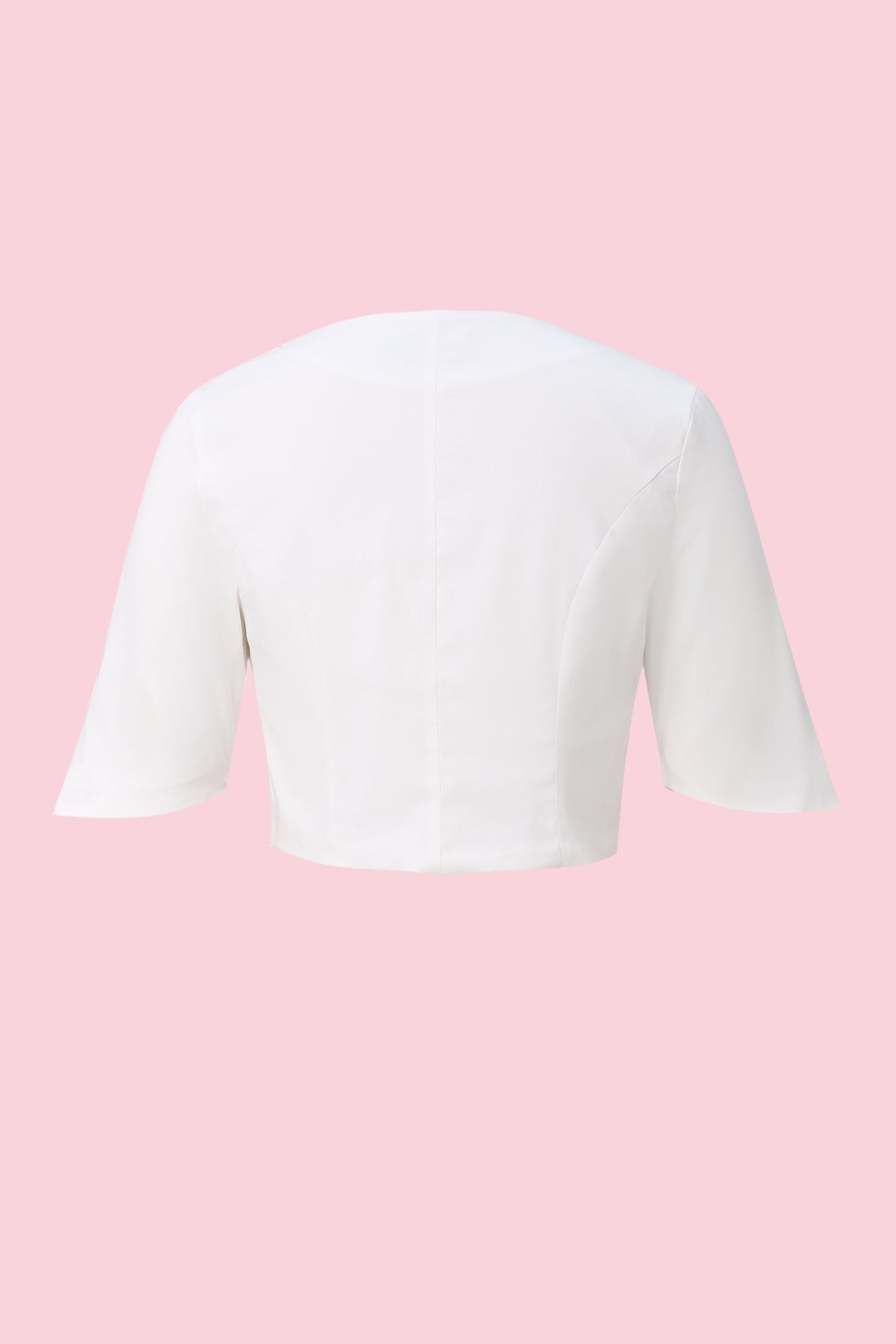 Lisette White Bolero Jacket