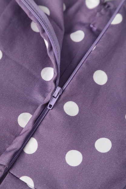 Lily Polka Dot Off Shoulder Midi Dress