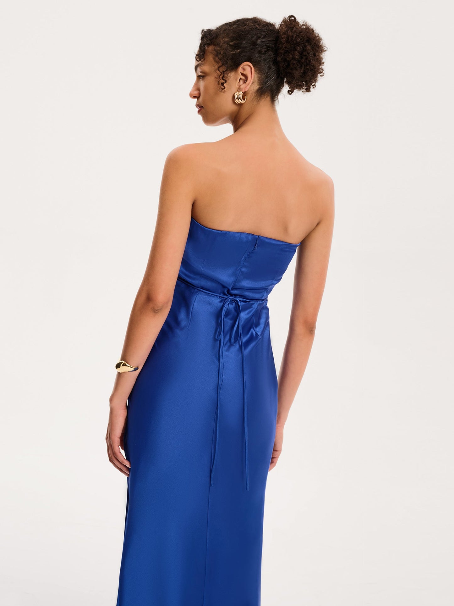 Amdra Maxi Dress in Cobalt