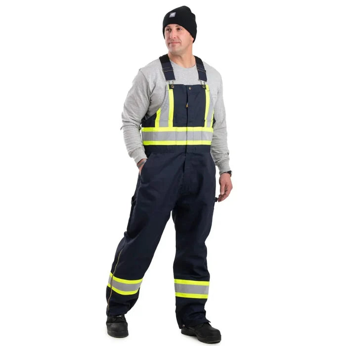 Berne Hi-Vis Men's Unlined Work Overalls