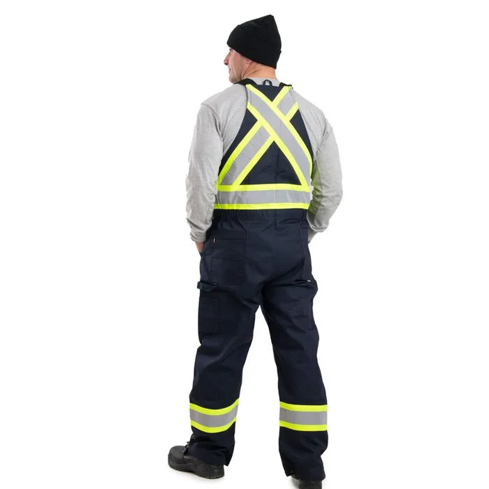 Berne Hi-Vis Men's Unlined Work Overalls