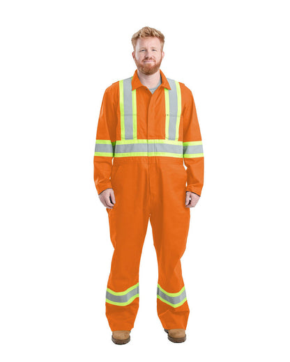 Berne Safety Striped Unlined Coverall