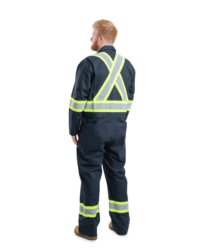 Berne Safety Striped Unlined Coverall