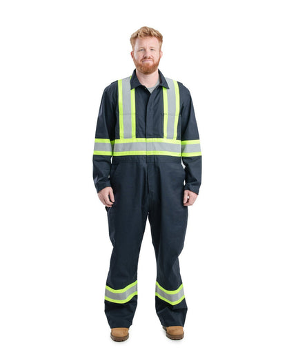 Berne Safety Striped Unlined Coverall