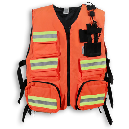 Big K Professional First Aid Vest, Durable 1000D Nylon