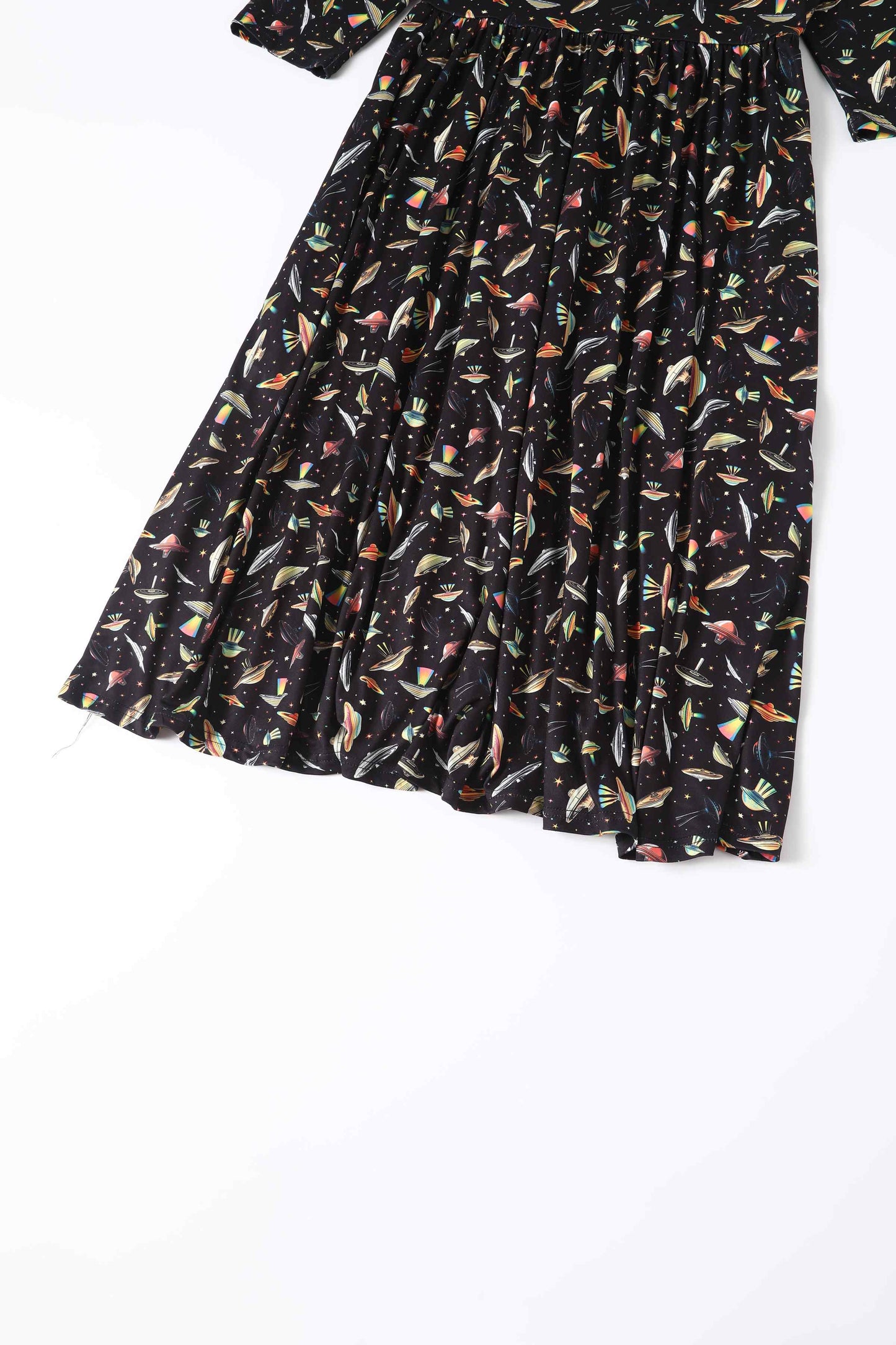 Billie Black UFO Spaceship Flared Dress