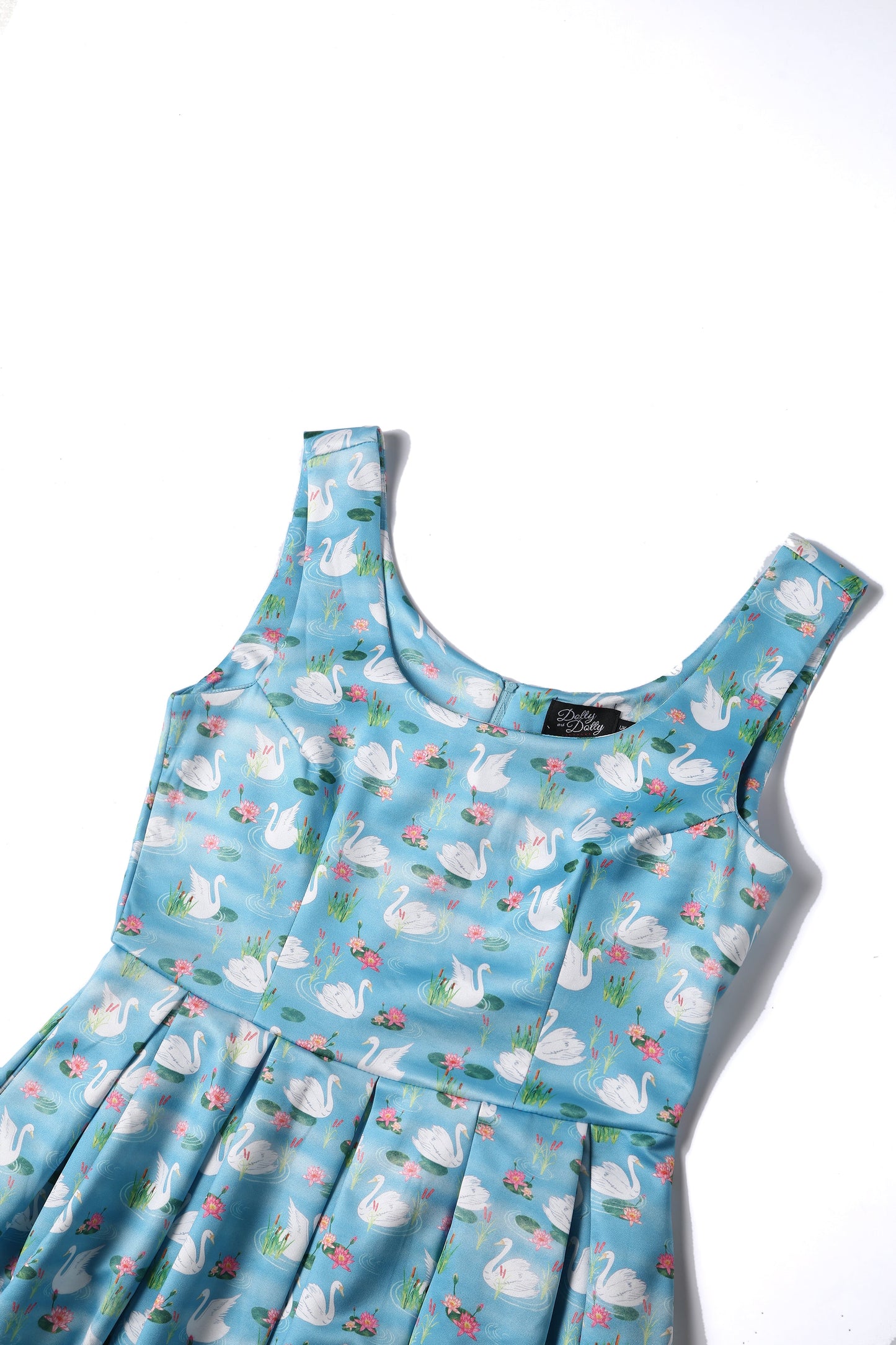 Amanda Blue Swan Lake Swing Dress