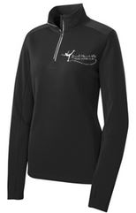 BMVFSC LADIES SPORT-WIK TEXTURED 1/4 ZIP