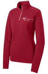 BMVFSC LADIES SPORT-WIK TEXTURED 1/4 ZIP