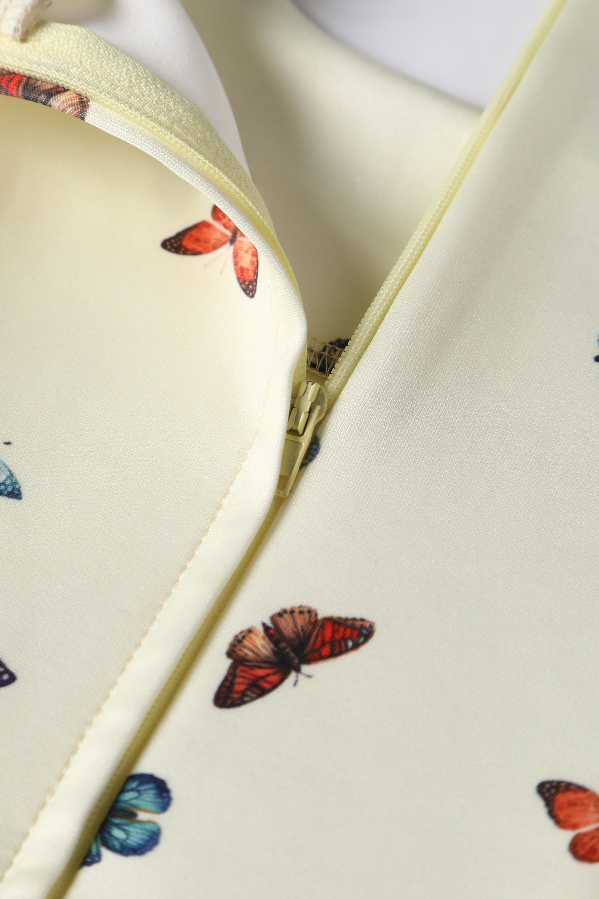 Amanda Butterfly Garden Flared Dress