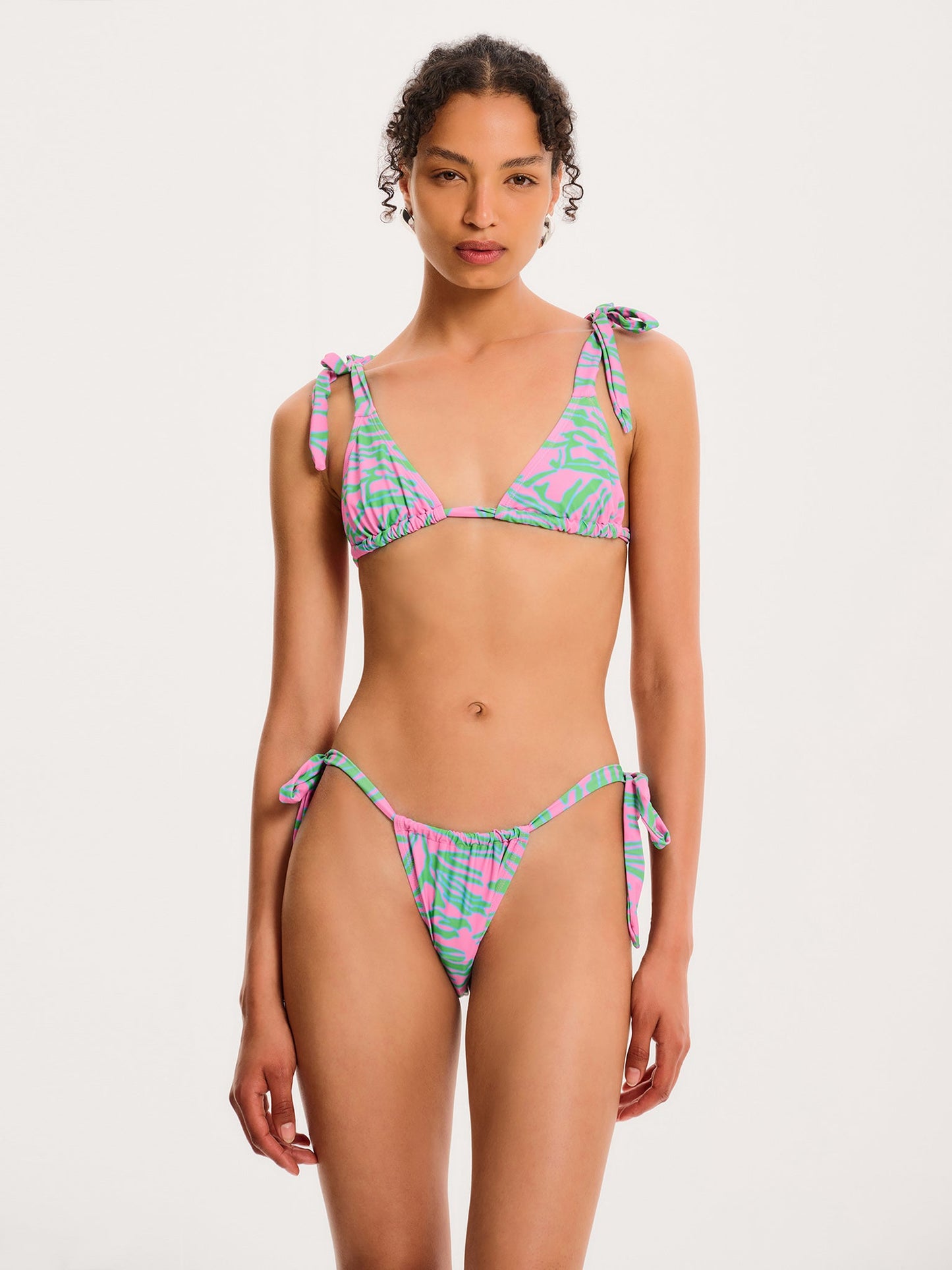 Ayla Tiger Print Bikini Bottom