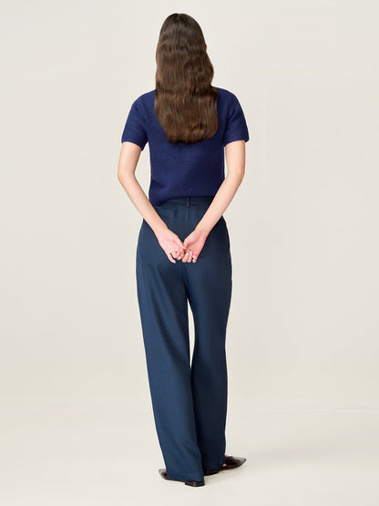 Cinnamon Trouser in Navy