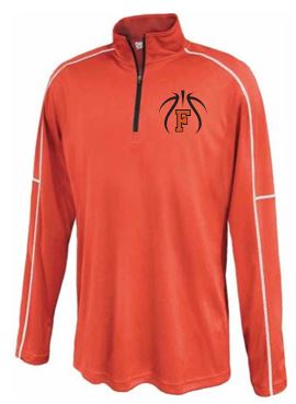 CONQUEST 1/4 ZIP WITH EMBROIDERED LOGO