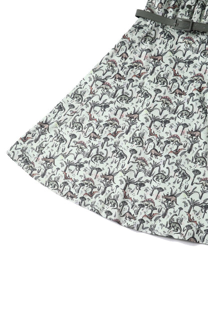 Penelope Dinosaur Forest Shirt Dress