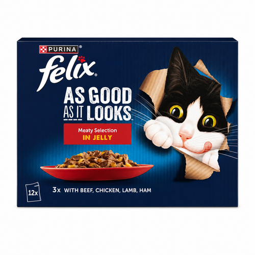 Felix Meaty Selection in Jelly Cat Food