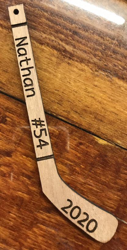FHS BOYS HOCKEY CUSTOM HOLIDAY ORNAMENT