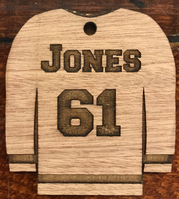 FHS GIRLS HOCKEY CUSTOM HOLIDAY ORNAMENT