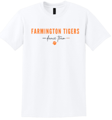 FTDT 50/50 COTTON/POLY T-SHIRT - SCRIPT DESIGN