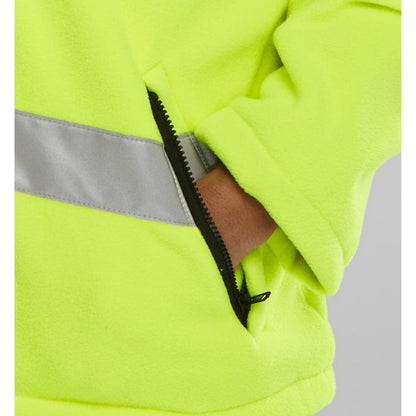 Hi Vis Carnoustie Fleece Jacket Yellow