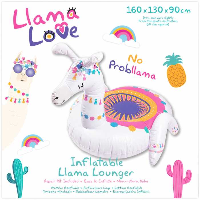 Inflatable Llama Lounger