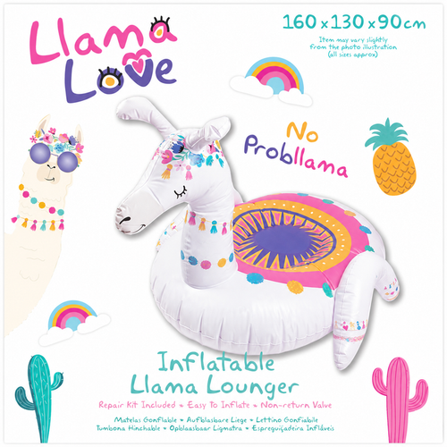 Inflatable Llama Lounger