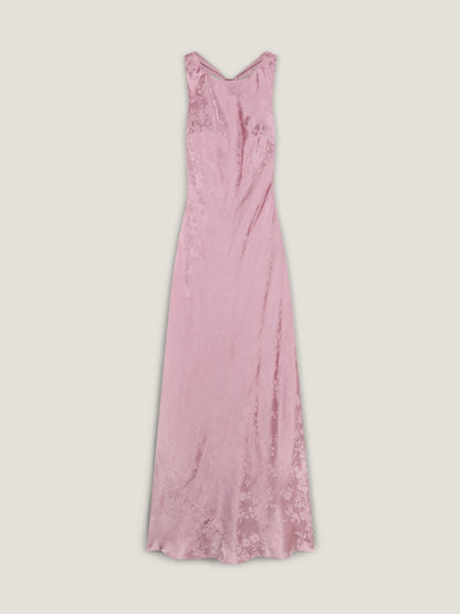 Jai Jacquard Dress in Bleached Mauve