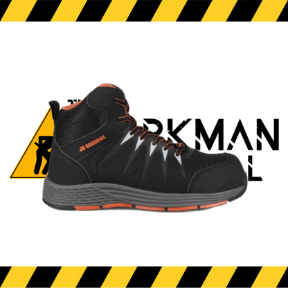 JB Goodhue Bolt lightweight athletic safety shoe.